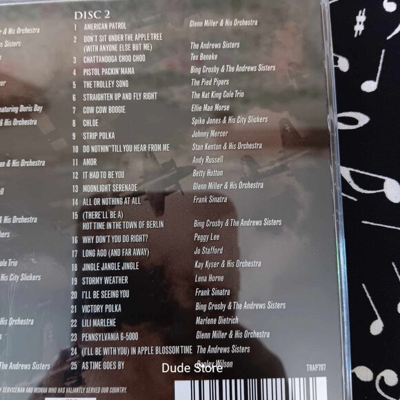 Various Artists - A Tribute to the American Heroes - Songs from World War II CD - Picture 6 of 6